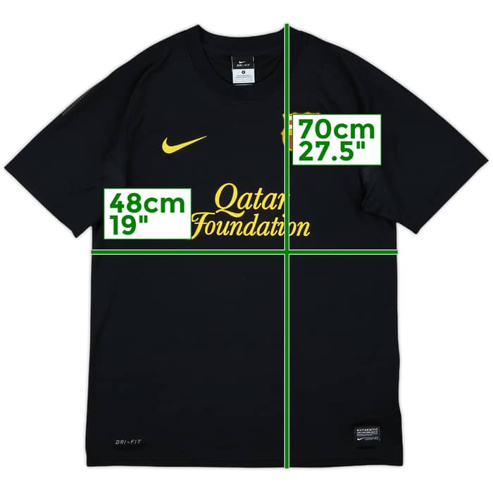 2011-12 Barcelona Basic Away Shirt - 7/10 - (S)