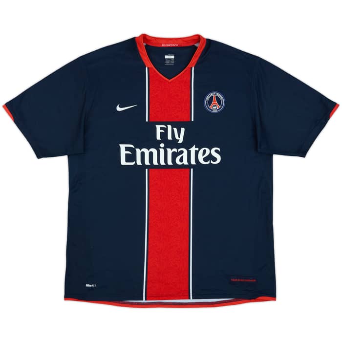 2007-08 Paris Saint-Germain Home Shirt - 10/10 - (XL)