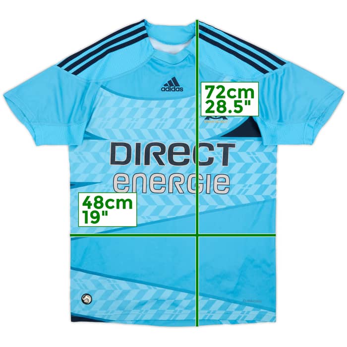 2009-10 Olympique Marseille Away Shirt - 8/10 - (XL.Boys)