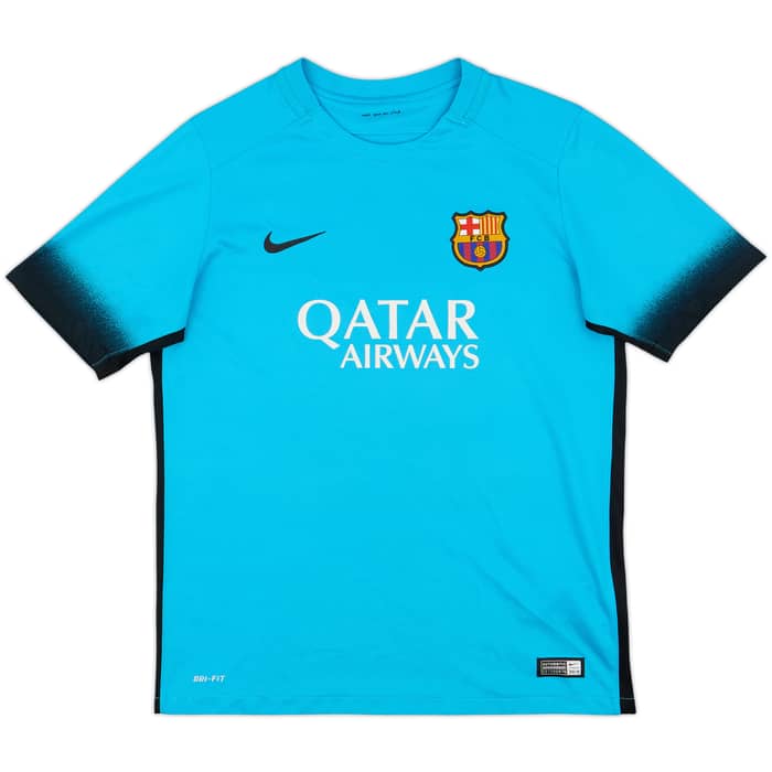 2015-16 Barcelona Third Shirt - 7/10 - (XL.Boys)