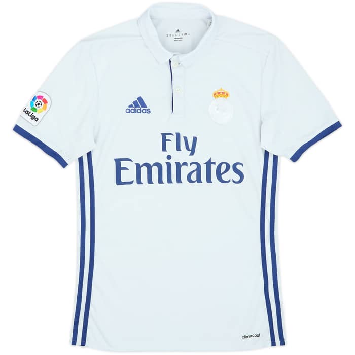 2016-17 Real Madrid Home Shirt - 3/10 - (XS)