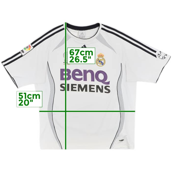 2006-07 Real Madrid Home Shirt - 7/10 - (L.Boys)