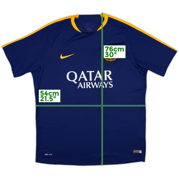 2015-16 Barcelona Nike Training Shirt - 8/10 - (XL)