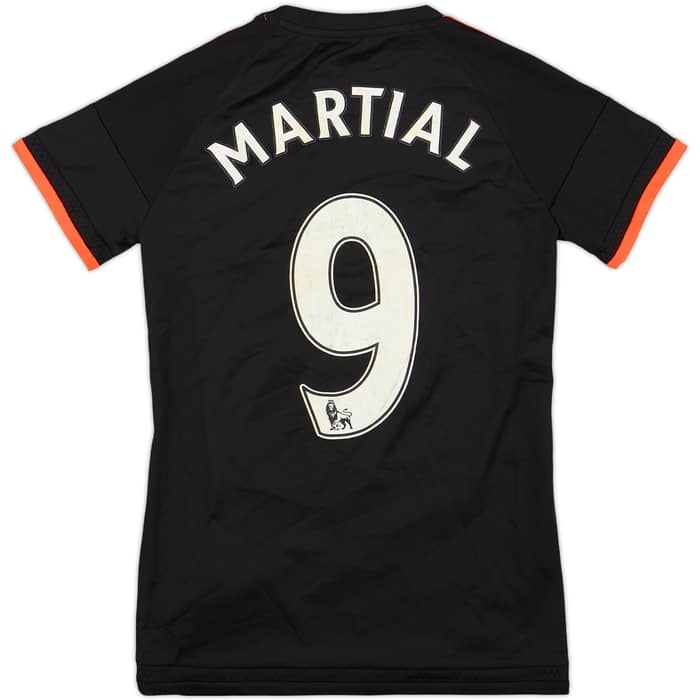 2015-16 Manchester United Third Shirt Martial #9 - 5/10 - (Women's XS)