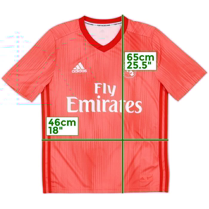 2018-19 Real Madrid Third Shirt - 9/10 - (L.Boys)