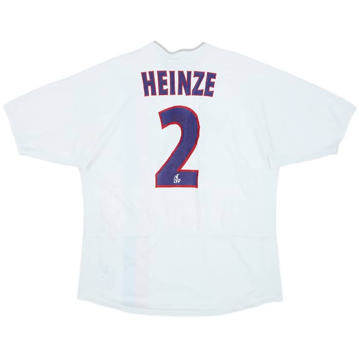 2002-03 Paris Saint-Germain Away Shirt Heinze #2 - 5/10 - (XL)