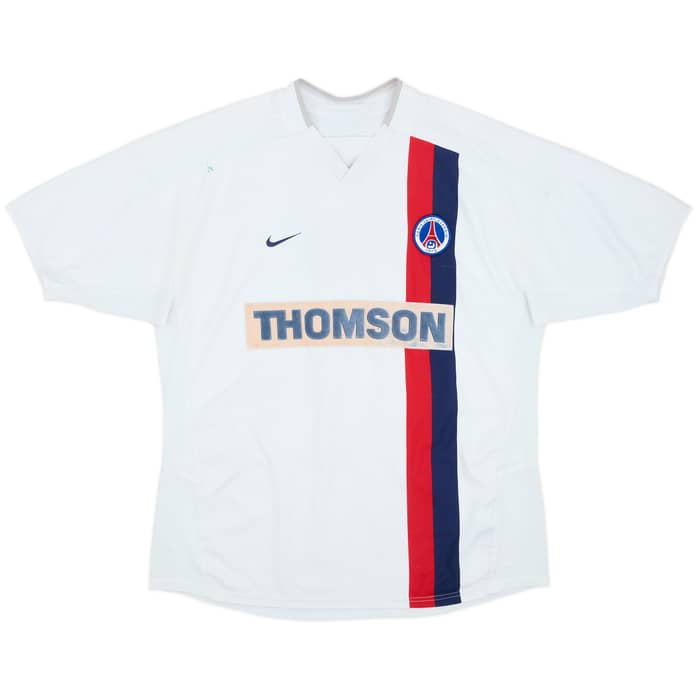 2002-03 Paris Saint-Germain Away Shirt Heinze #2 - 5/10 - (XL)