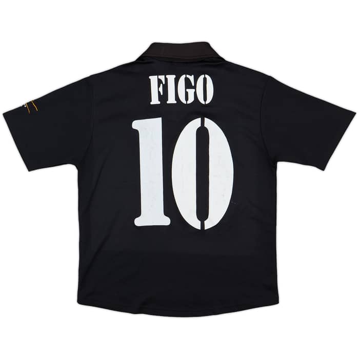 2001 Real Madrid Away Shirt Figo #10 - 8/10 - (L.Boys)