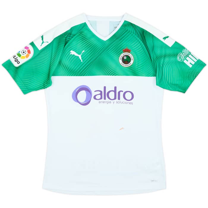 2019-20 Racing Santander Home Shirt Lombardo #17 - 6/10 - (M)