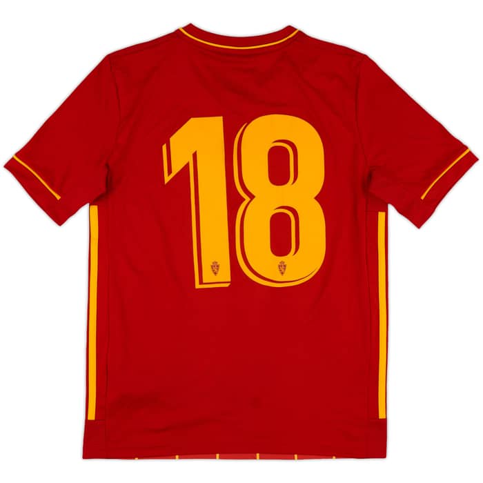 2020-21 Real Zaragoza Away Shirt #18 - 9/10 - (L)