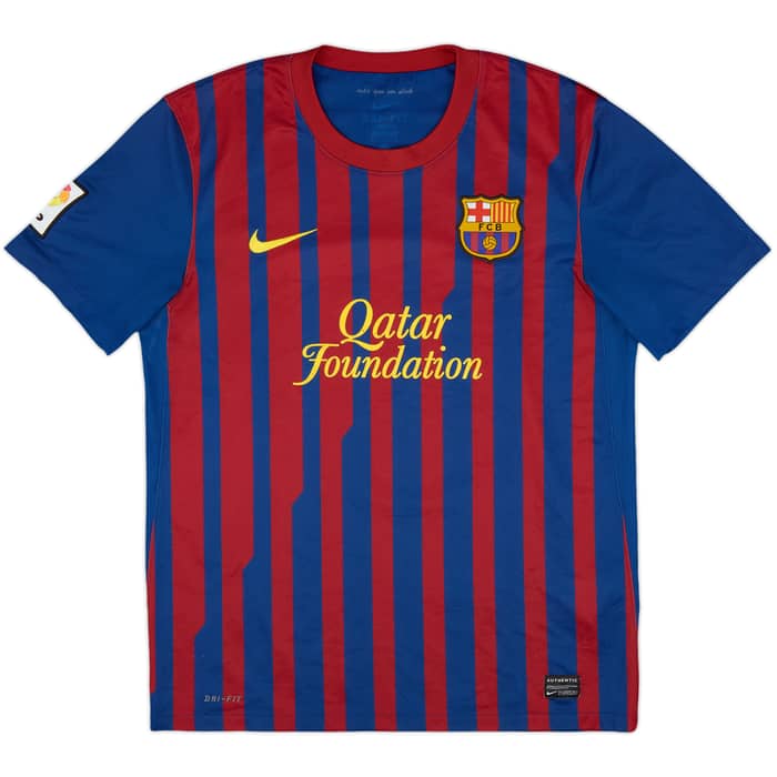 2011-12 Barcelona Home Shirt A.Iniesta #8 - 6/10 - (M)