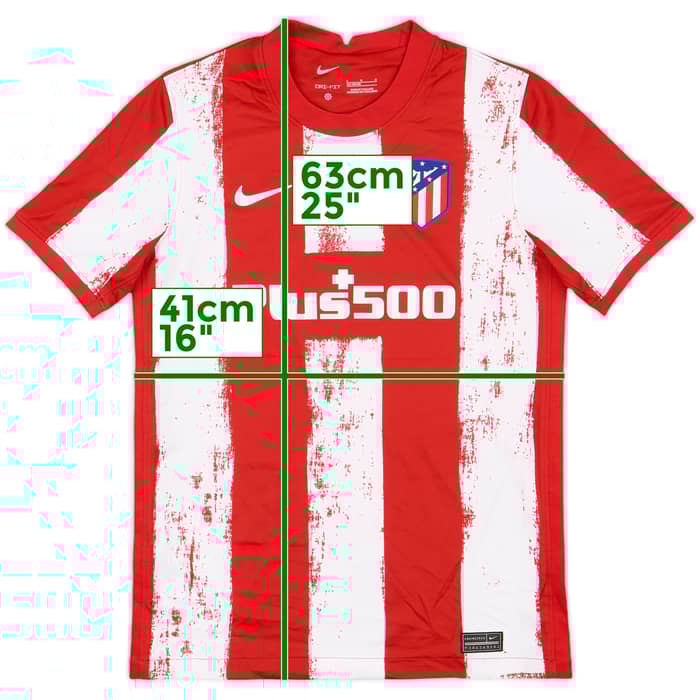 2022-23 Atletico Madrid Home Shirt - 8/10 - (L.Boys)