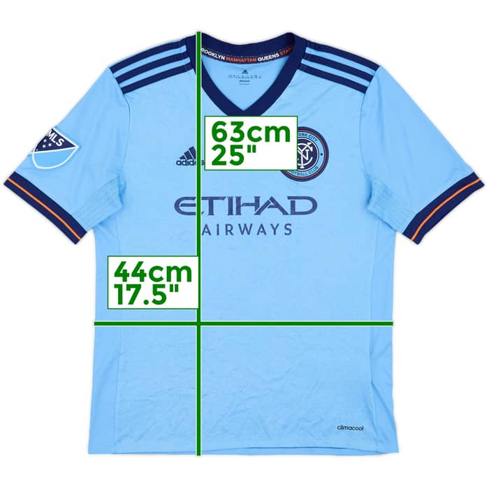 2017-18 New York City Home Shirt - 7/10 - (L.Boys)