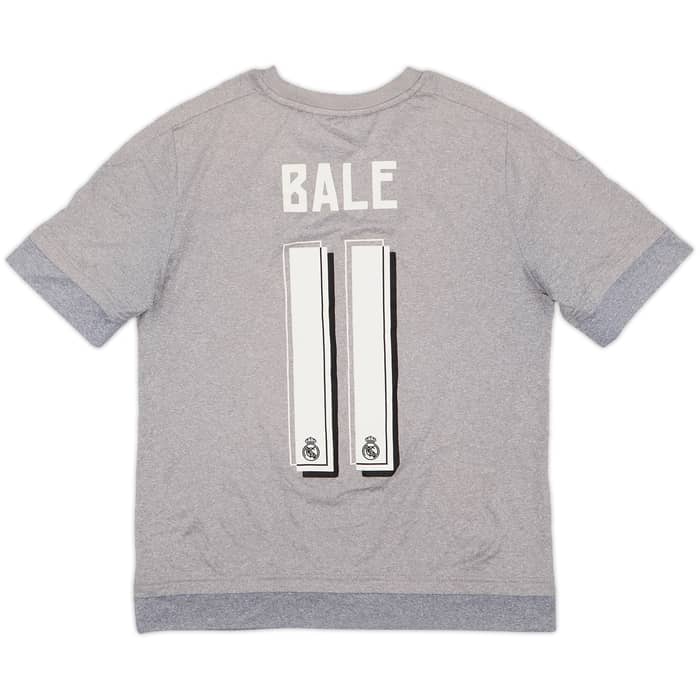 2015-16 Real Madrid Away Shirt Bale #11 - 4/10 - (S.Boys)