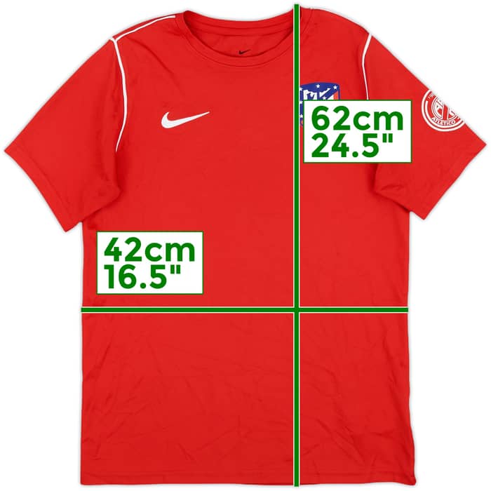 2020-21 Atletico Madrid Nike Training Shirt - 9/10 - (XL.Boys)