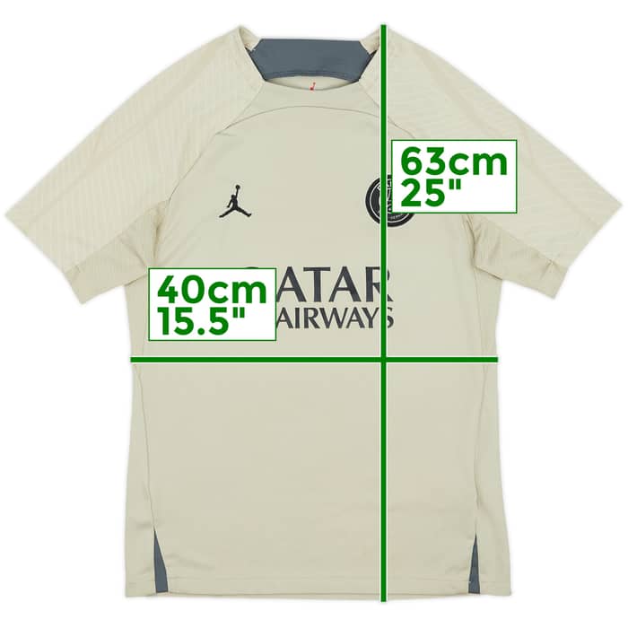 2023-24 Paris Saint-Germain Nike Jordan Training Shirt - 8/10 - (XL.Boys)