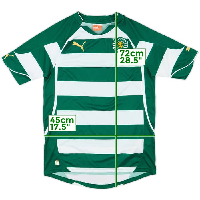 2010-11 Sporting CP Home Shirt - 8/10 - (S)