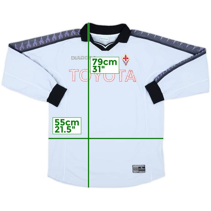 2000-01 Fiorentina GK Shirt - 6/10 - (L)