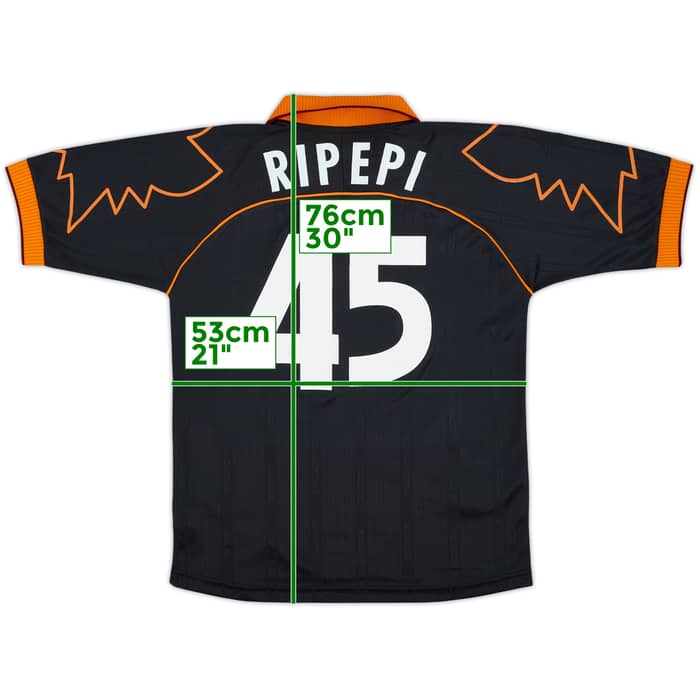 1999-00 Roma Third Shirt Ripepi #45 - 5/10 - (L)