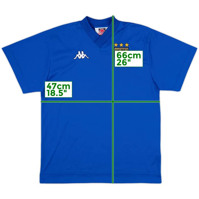 1998-99 Italy Basic Home Shirt - 9/10 - (XL.Boys)