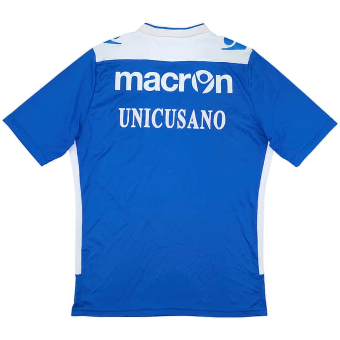 2017-18 Ternana Macron Player Issue Training Shirt - 8/10 - (M)