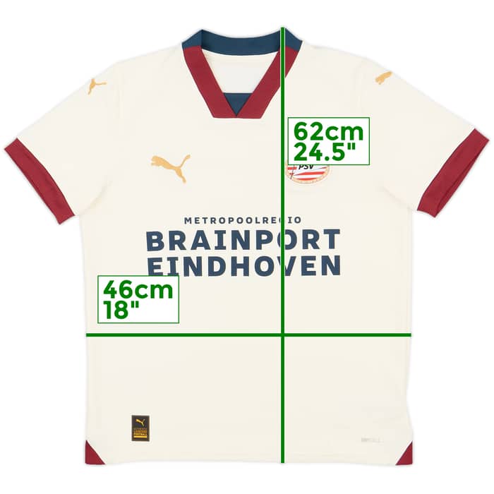 2023-24 PSV Away Shirt - 10/10 - (L.Boys)