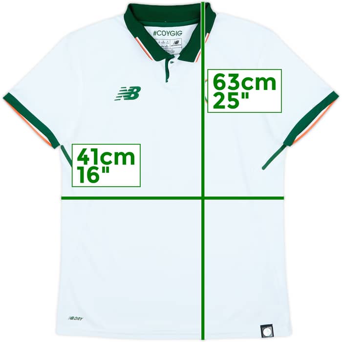 2017-18 Ireland Away Shirt - 7/10 - (Women's S)