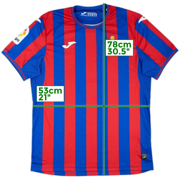 2021-22 Eibar Home Shirt - 9/10 - (XL)