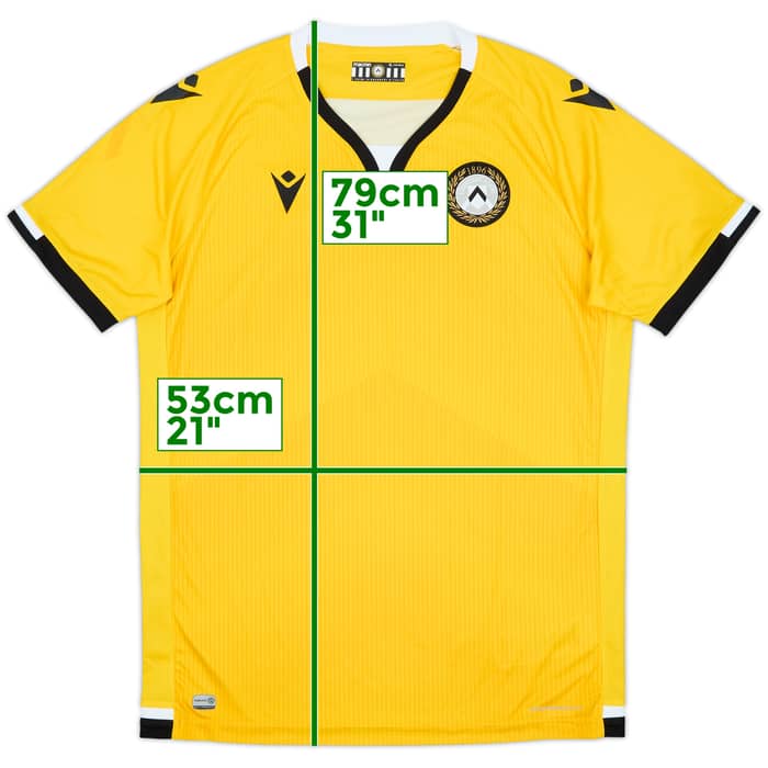 2020-21 Udinese Third Shirt - 9/10 - (XL)