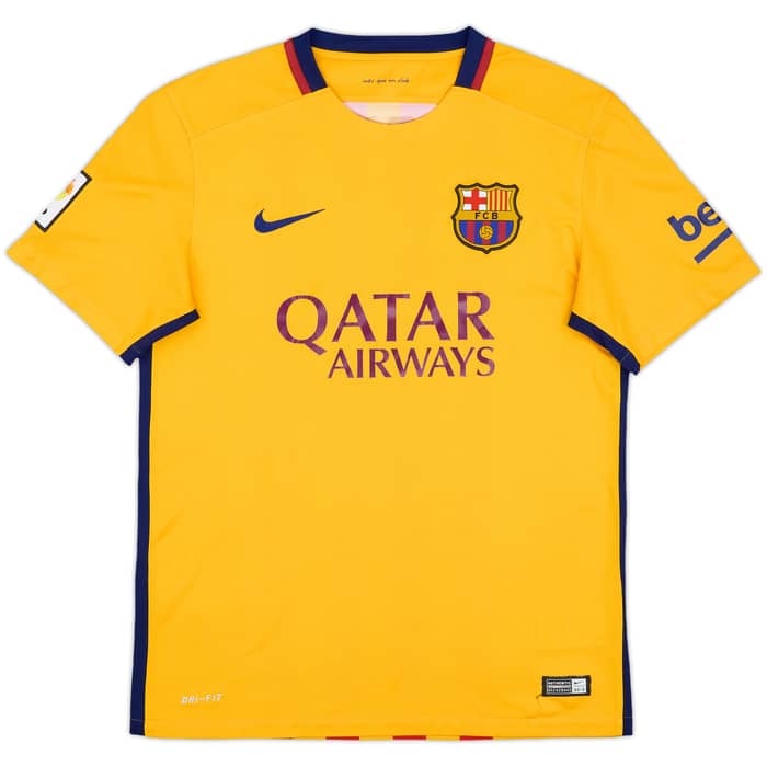 2015-16 Barcelona Away Shirt Messi #10 - 8/10 - (M)