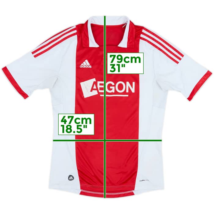 2010-11 Ajax Home Shirt - 6/10 - (L)