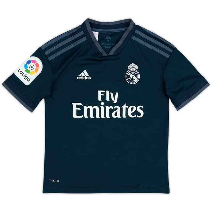 2018-19 Real Madrid Away Shirt - 6/10 - (9-10 Years)