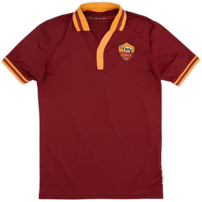 2013-14 Roma Home Shirt Totti #10 - 8/10 - (S)