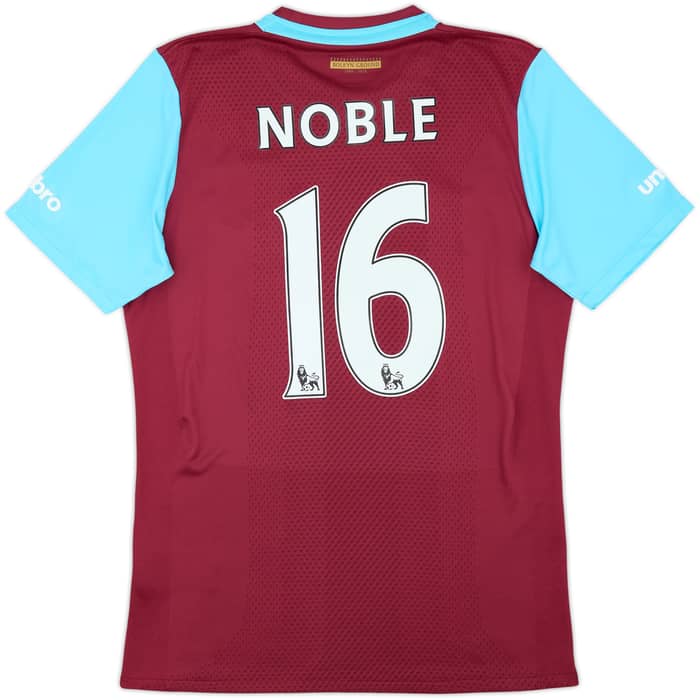 2015-16 West Ham 'Boleyn' Home Shirt Noble #16 - 8/10 - (S)