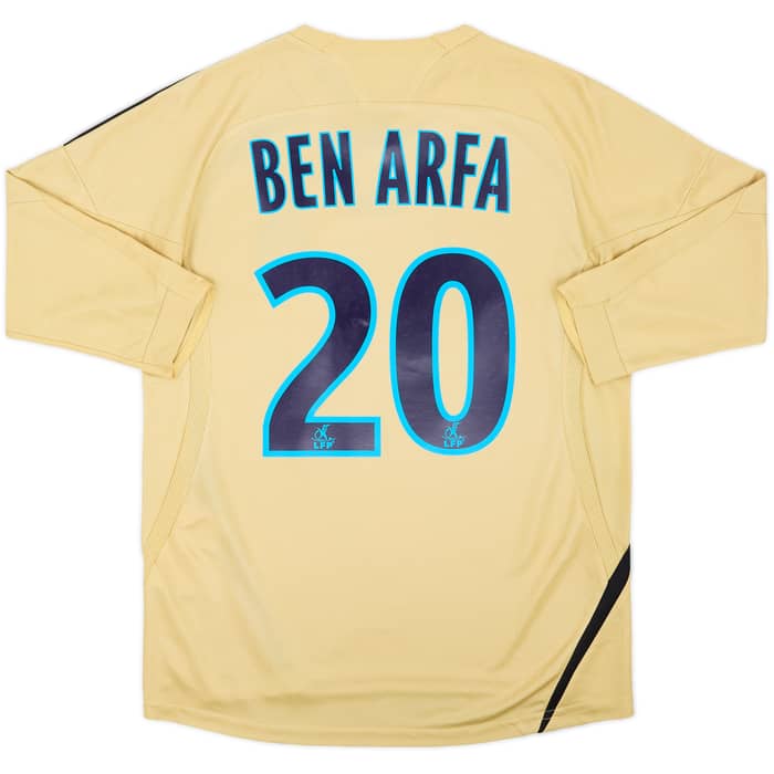 Camiseta de la tercera equipación del Olympique Marseille 2008-09 Ben Arfa #20 - 7/10 - (M)