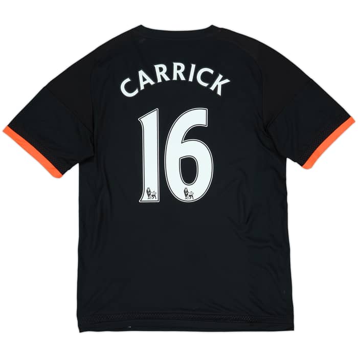2015-16 Manchester United Authentic Third Shirt Carrick #16 - 7/10 - (L)