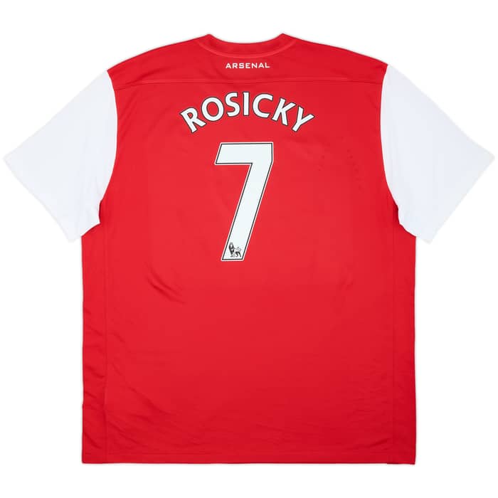 2011-12 Arsenal Home Shirt Rosicky #7 - 6/10 - (XXL)