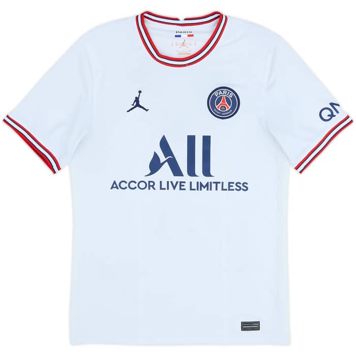 2021-22 Paris Saint-Germain Fourth Shirt Mbappe #7 - 6/10 - (S)