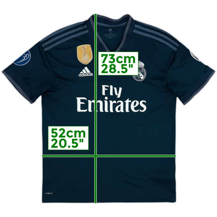2018-19 Real Madrid Away Shirt - 5/10 - (M)