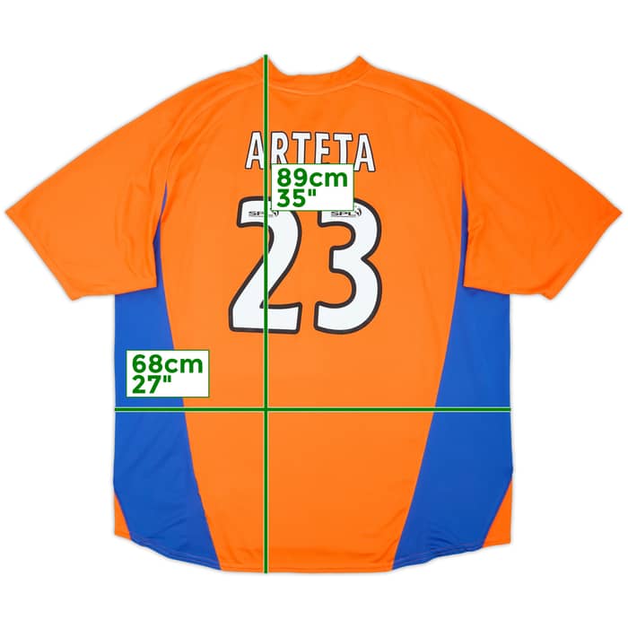 2002-03 Rangers Away Shirt Arteta #23 - 7/10 - (3XL)