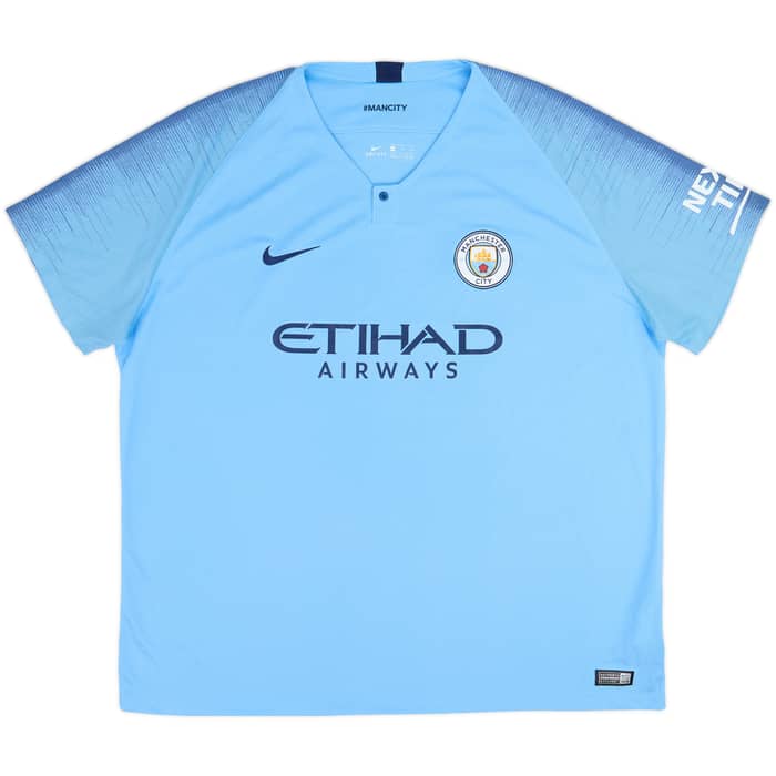 2018-19 Manchester City Home Shirt De Bruyne #17 - 10/10 - (3XL)