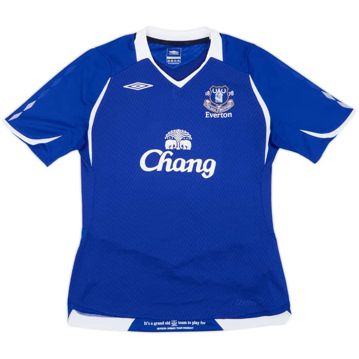 2008-09 Everton Home Shirt - 8/10 - (Women's M)