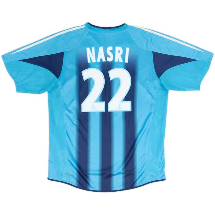 2004-05 Olympique Marseille Away Shirt Nasri #22 - 6/10 - (L)