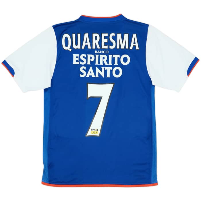 2006-07 Porto Home Shirt Quaresma #7 - 6/10 - (S)