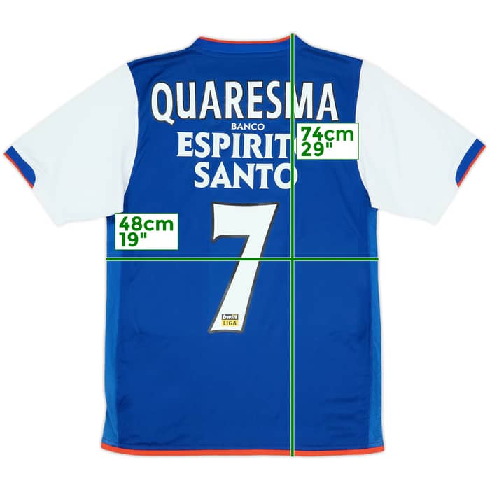 2006-07 Porto Home Shirt Quaresma #7 - 6/10 - (S)