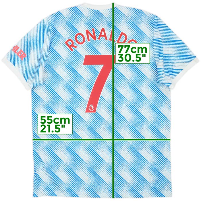 2021-22 Manchester United Away Shirt Ronaldo #7 - 6/10 - (L)