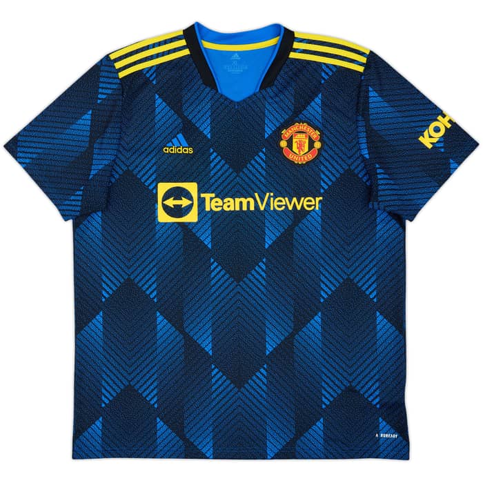 2021-22 Manchester United Third Shirt Pogba #6 - 8/10 - (XL)