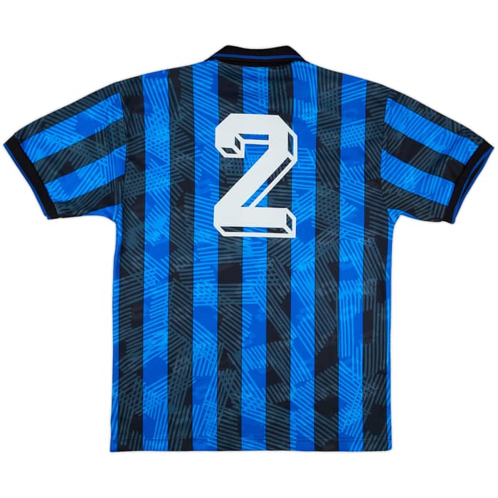 1992-93 Atalanta Match Issue Home Shirt #2