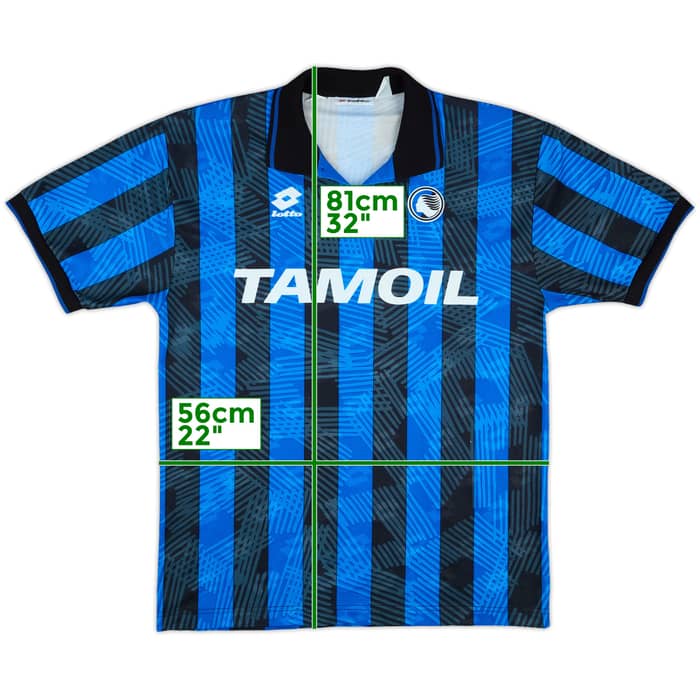 1992-93 Atalanta Match Issue Home Shirt #2