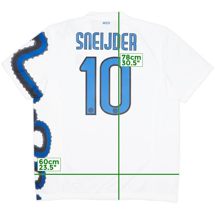 2010-11 Inter Milan Away Shirt Sneijder #10 (XL)